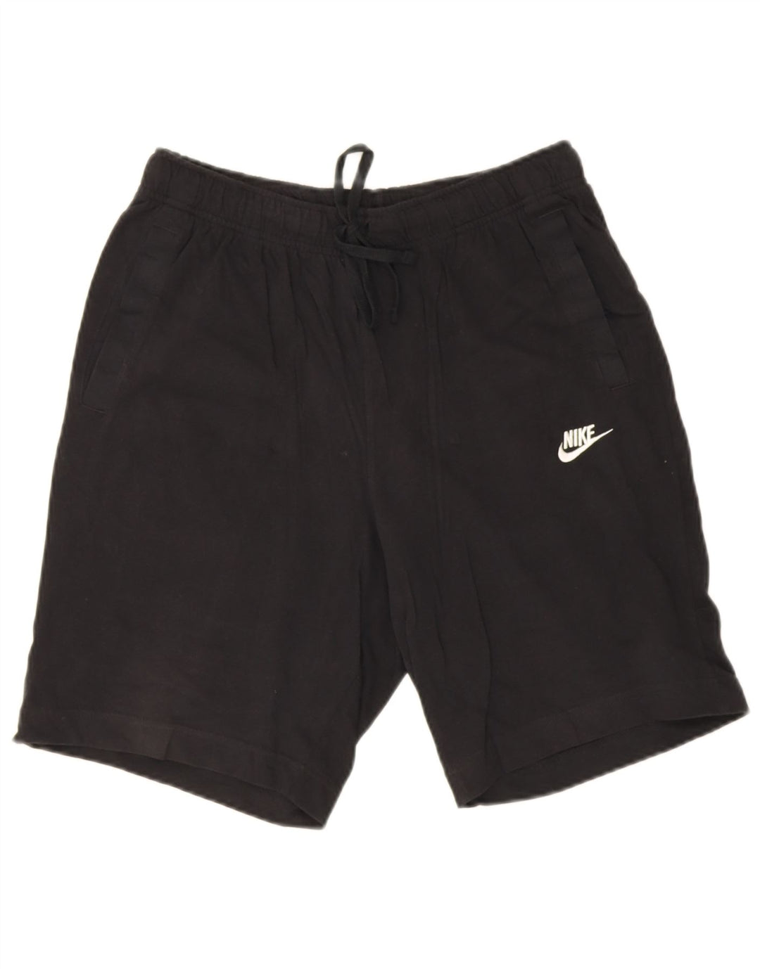 Nike Short de sport pour homme en coton noir moyen