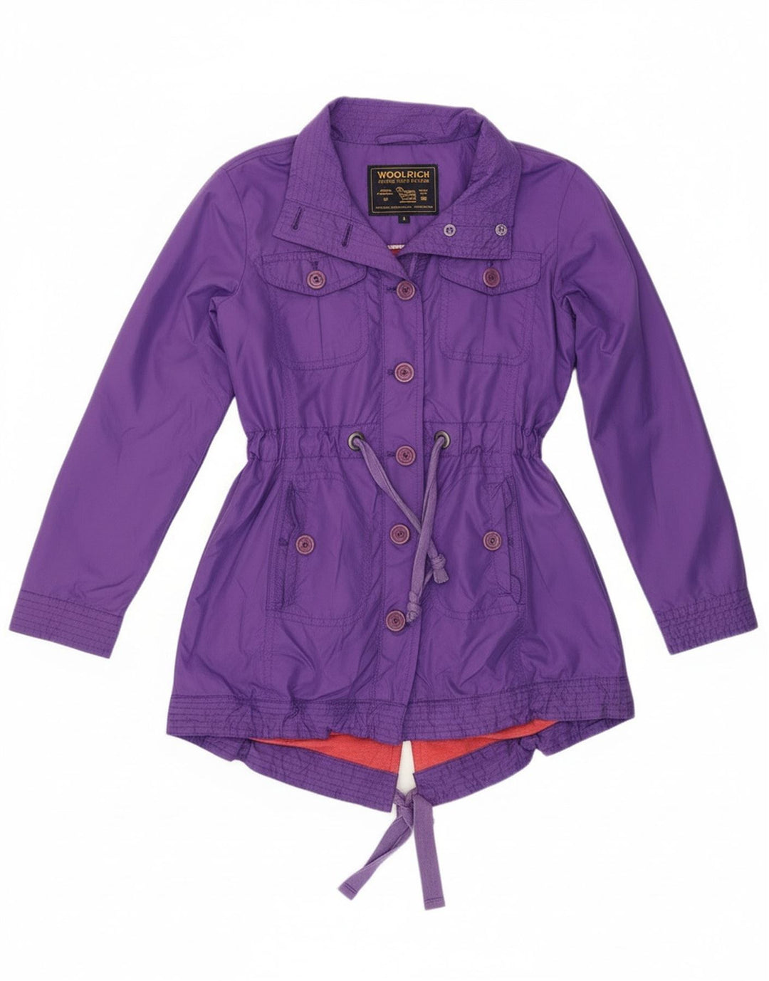 Woolrich Parka Fille 7-8 Ans Violet