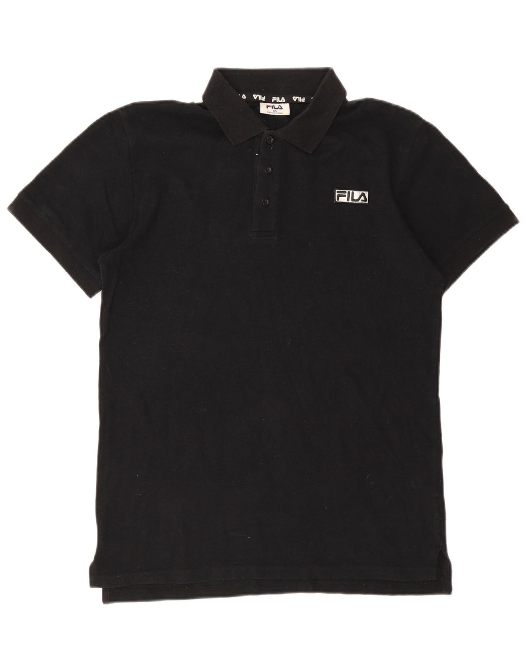 Fila Polo Homme XS Noir Coton