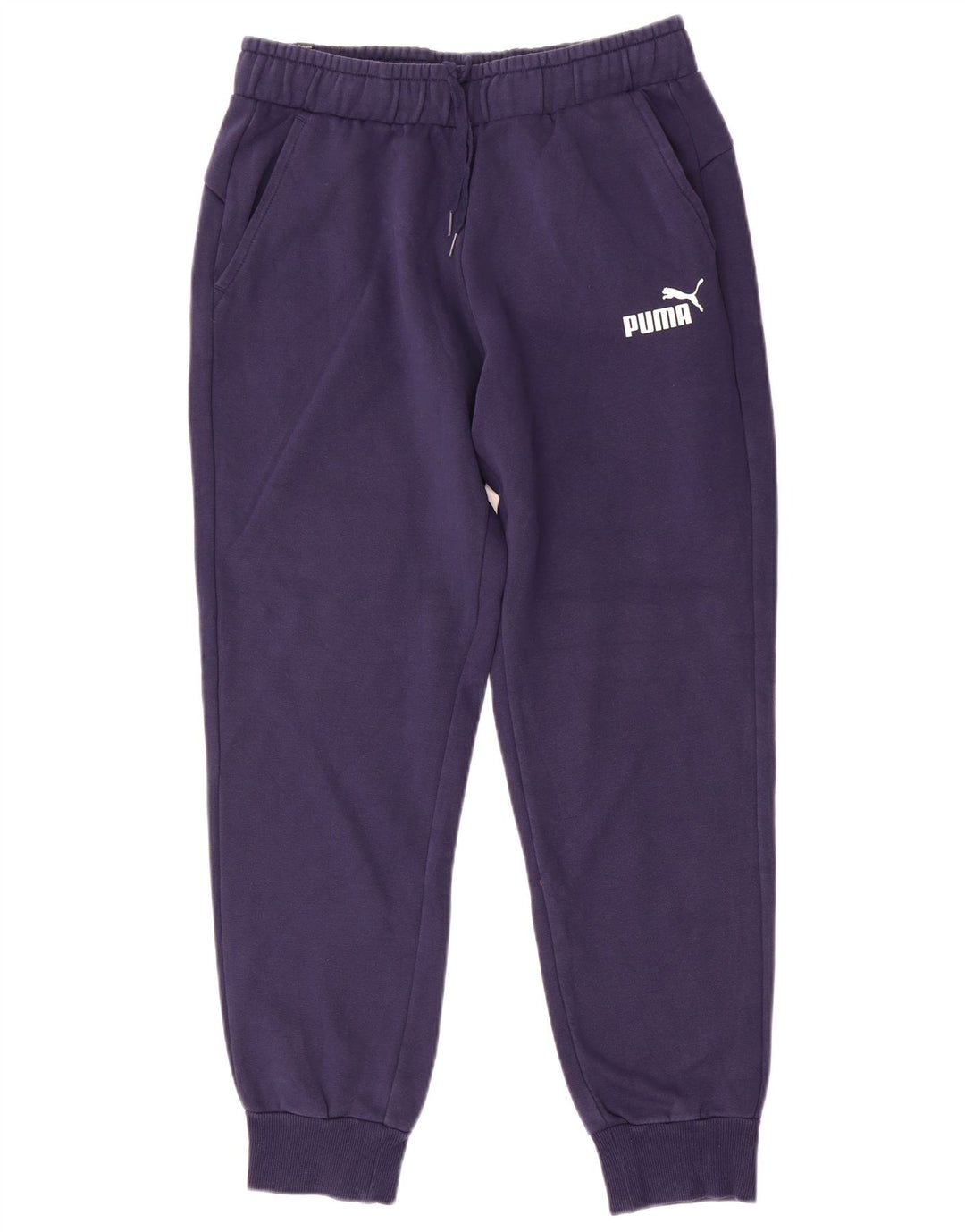 Puma Pantalon de Survêtement Joggers Homme Bleu Marine Moyen Coton