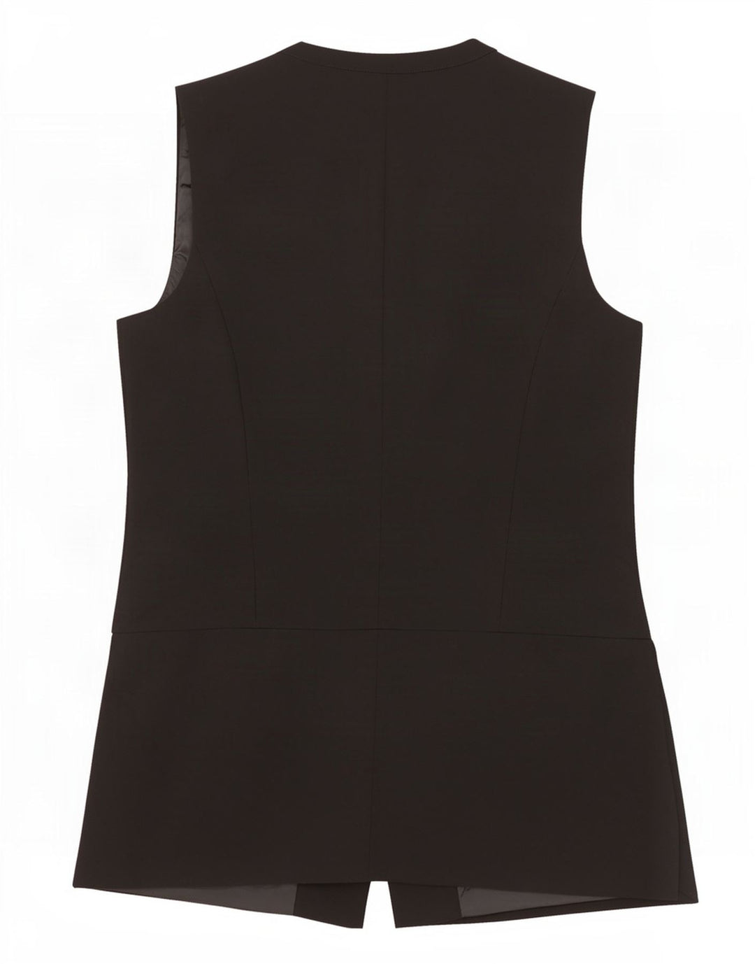 Marks & Spencer Gilet Femme UK 14 Moyen Noir Polyester