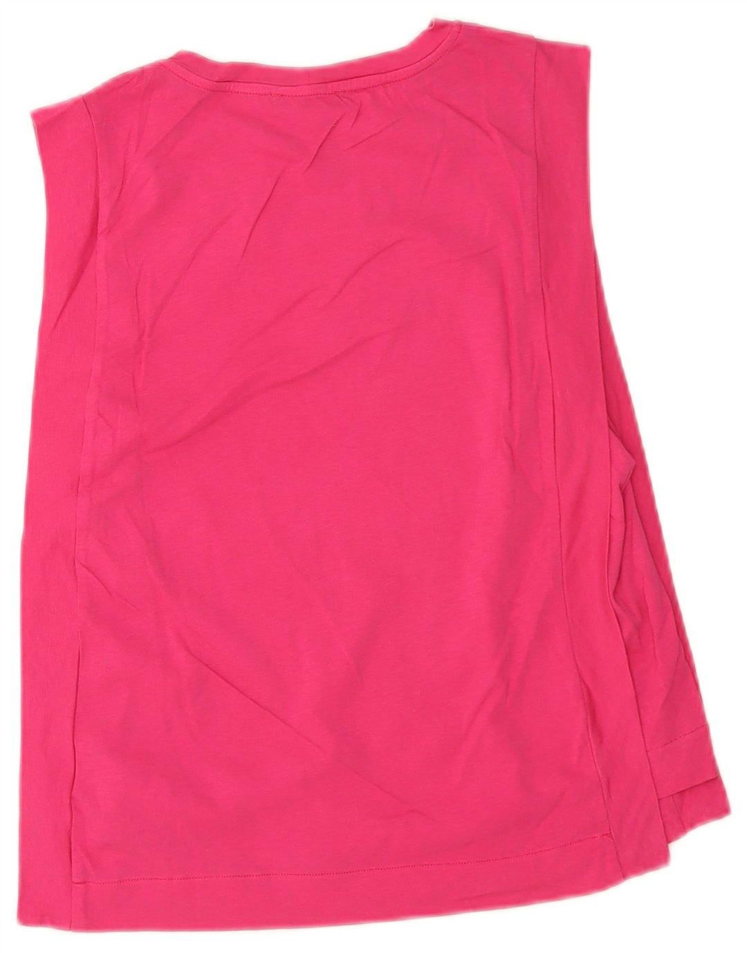 Benetton Débardeur Femme UK 12 Rose Moyen