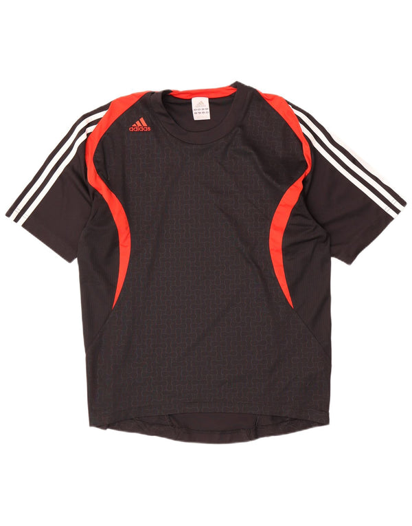Adidas T-Shirt Homme Haut Petit Noir Colorblock Polyester