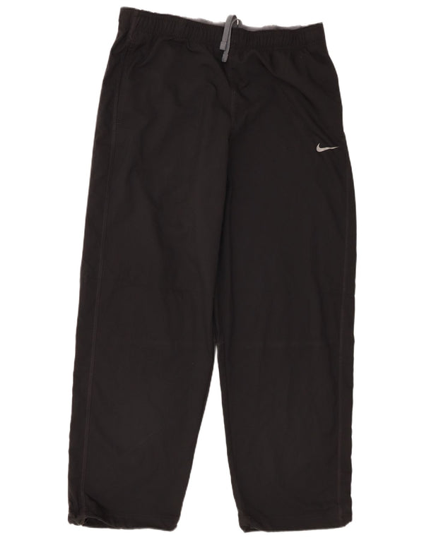 Pantalon de survêtement Nike Dri Fit pour hommes, grand, noir, polyester