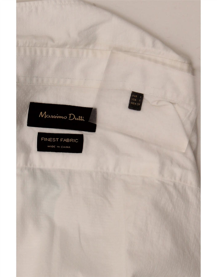 Massimo Dutti Chemise Homme Petit Blanc