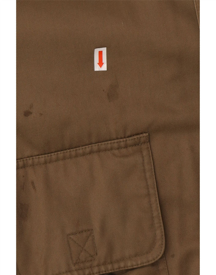 UNIVERS Veste utilitaire à capuche pour homme IT 52 XL en coton marron