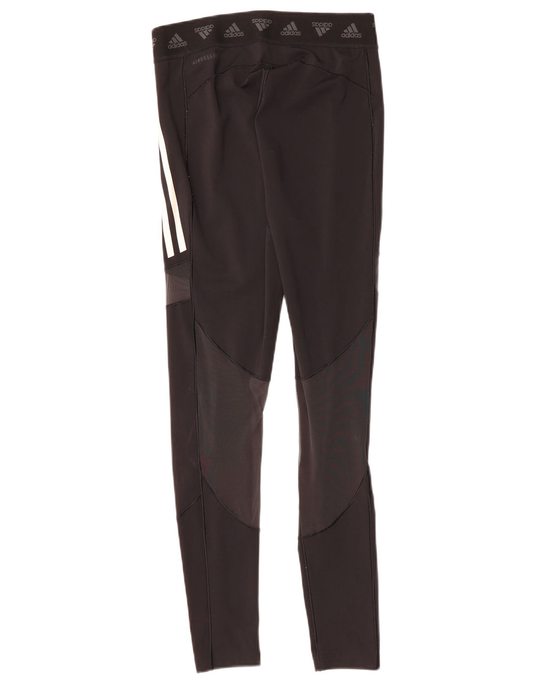 ADIDAS Leggings graphiques Aeroready pour femmes UK 12 noir moyen