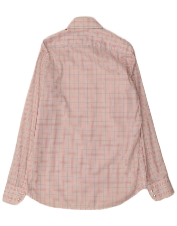 Hugo Boss Chemise Homme Taille 39 15 1/2 Coton à Carreaux Multicolore Moyen