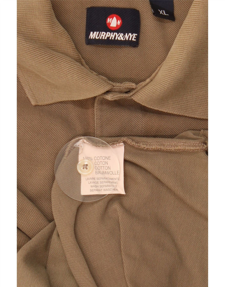 MURPHY & NYE Polo Homme XL Kaki Coton