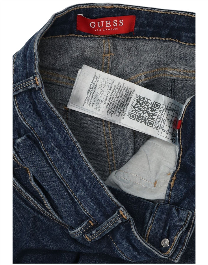 GUESS Jean skinny femme W29 L28 bleu marine en coton