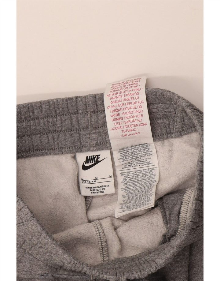 NIKE Pantalon de Survêtement Garçon Joggers 10-11 ans Gris Moyen Coton