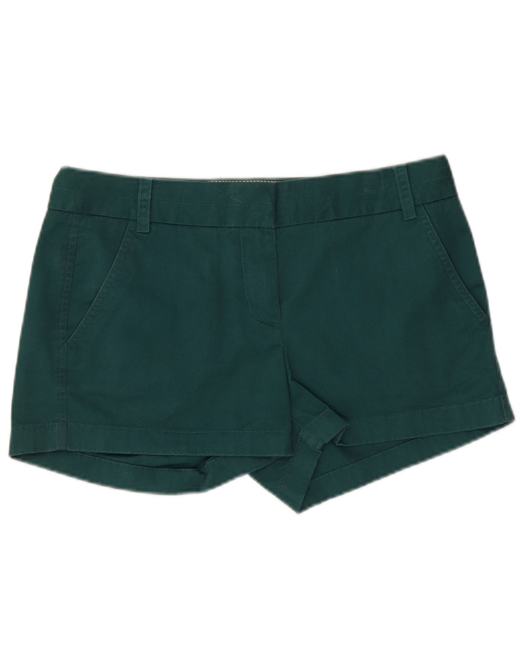 J. CREW Short Chino Femme US 4 Small W32 Coton Vert