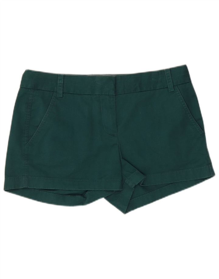 J. CREW Short Chino Femme US 4 Small W32 Coton Vert