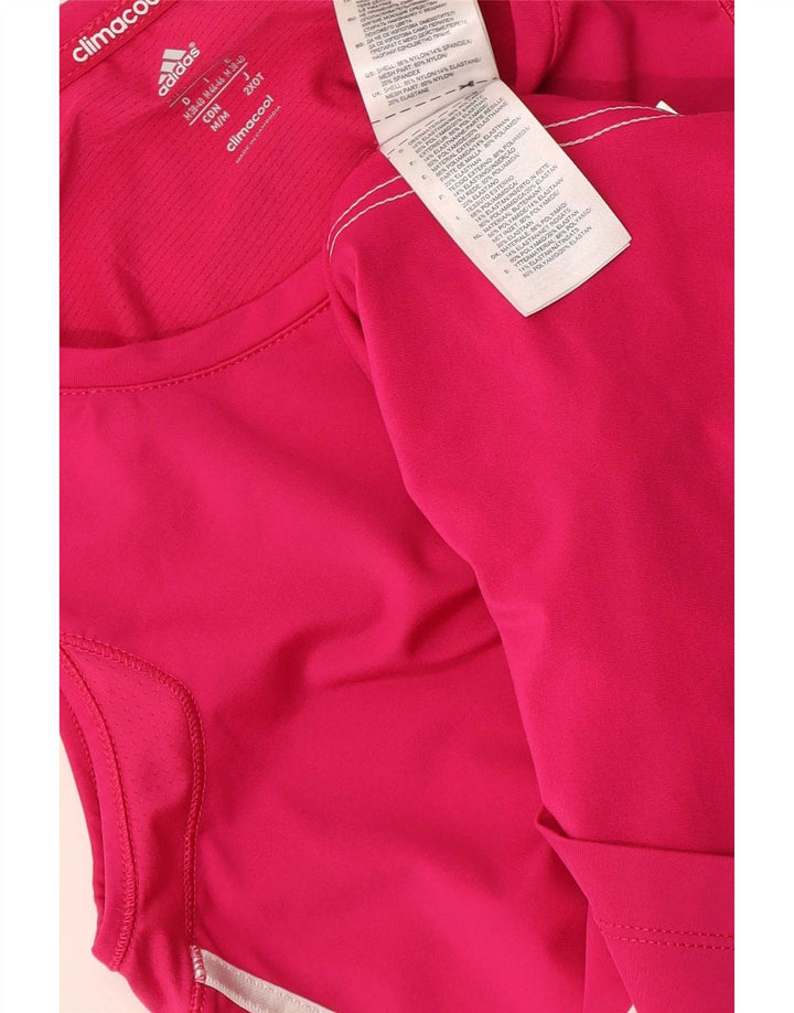 Adidas Femmes Climacool Débardeur UK 12/14 Rose Moyen Polyamide