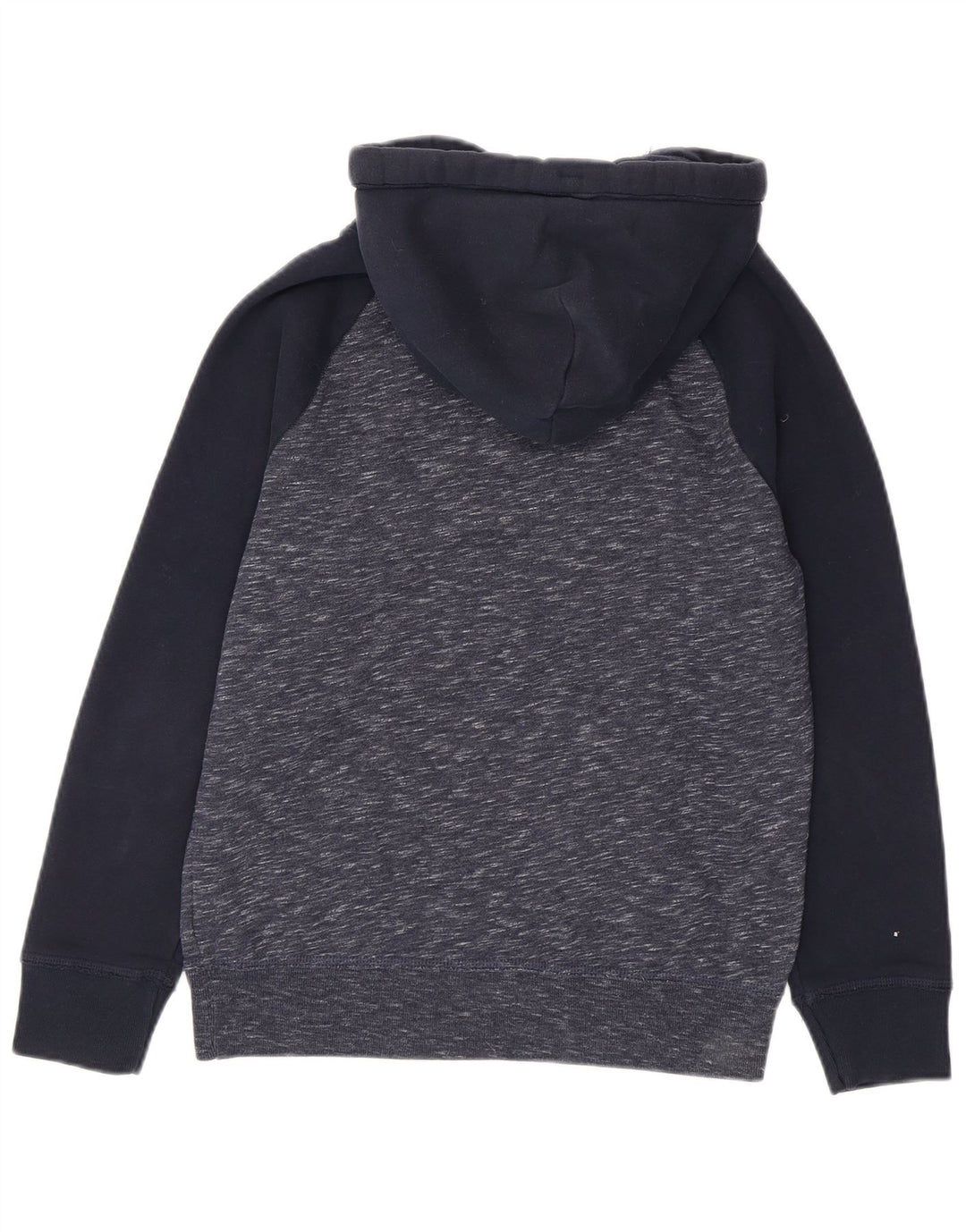 HOLLISTER Pull à capuche graphique pour homme XS en coton color block bleu marine