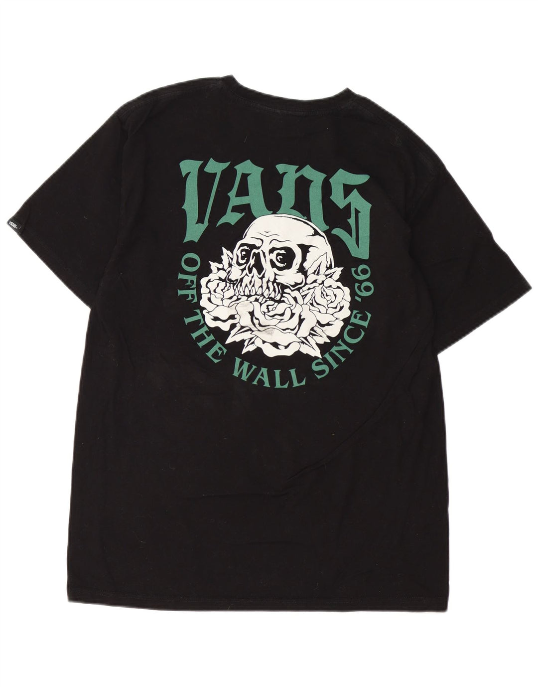 VANS T-shirt graphique coupe classique pour homme en coton noir moyen
