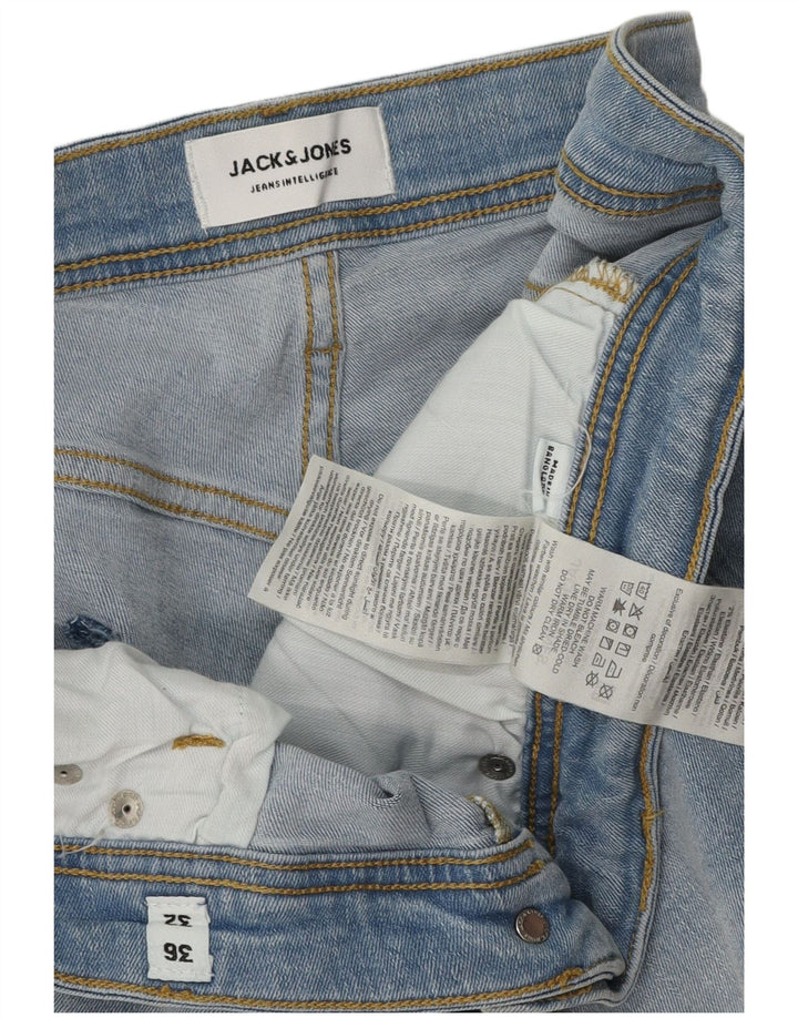 Jack & Jones Jean Slim GLENN W36 L32 Homme Bleu Coton