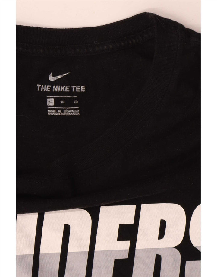 Nike T-shirt graphique Raiders pour homme XL Noir