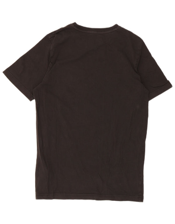 Puma T-shirt graphique pour homme, petit, noir, coton