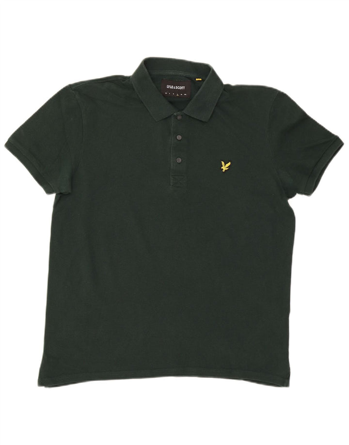 Lyle & Scott Polo Homme Grand Vert Coton
