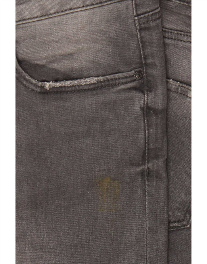 Zara Jean court pour femme EU 40 Medium W30 L25 Gris Coton