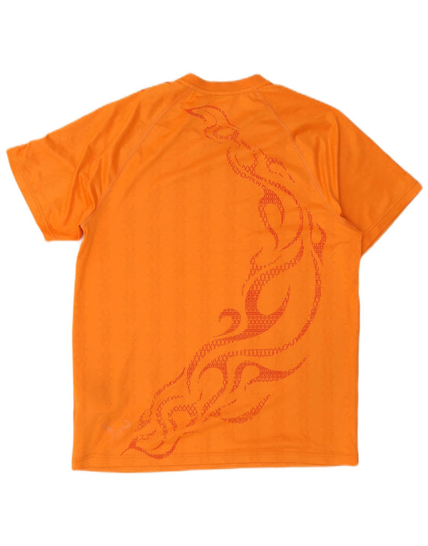 Nike T-Shirt Homme Orange Moyen Paisley Polyester