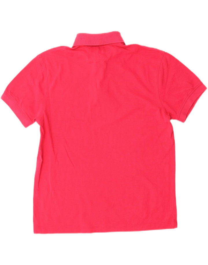 Tommy Hilfiger Polo Homme Rose Moyen Coton
