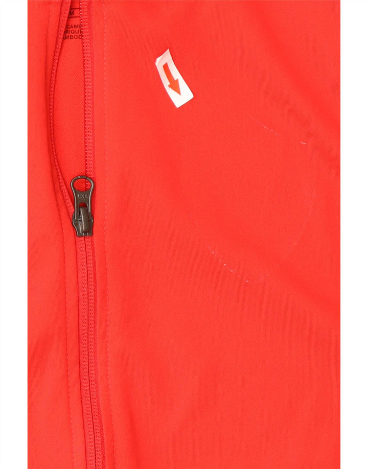 Nike Garçon Dri Fit Survêtement Top Veste 12-13 ans Grand Rouge Polyester