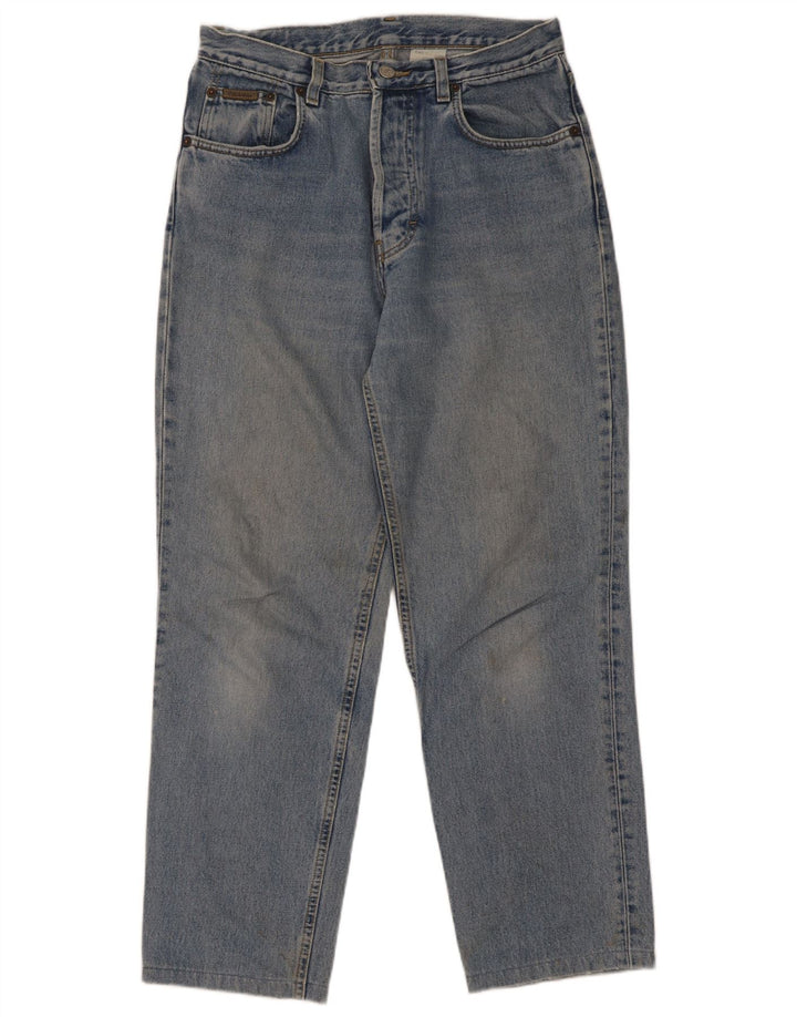 Calvin Klein Jean droit W30 L29 homme bleu coton
