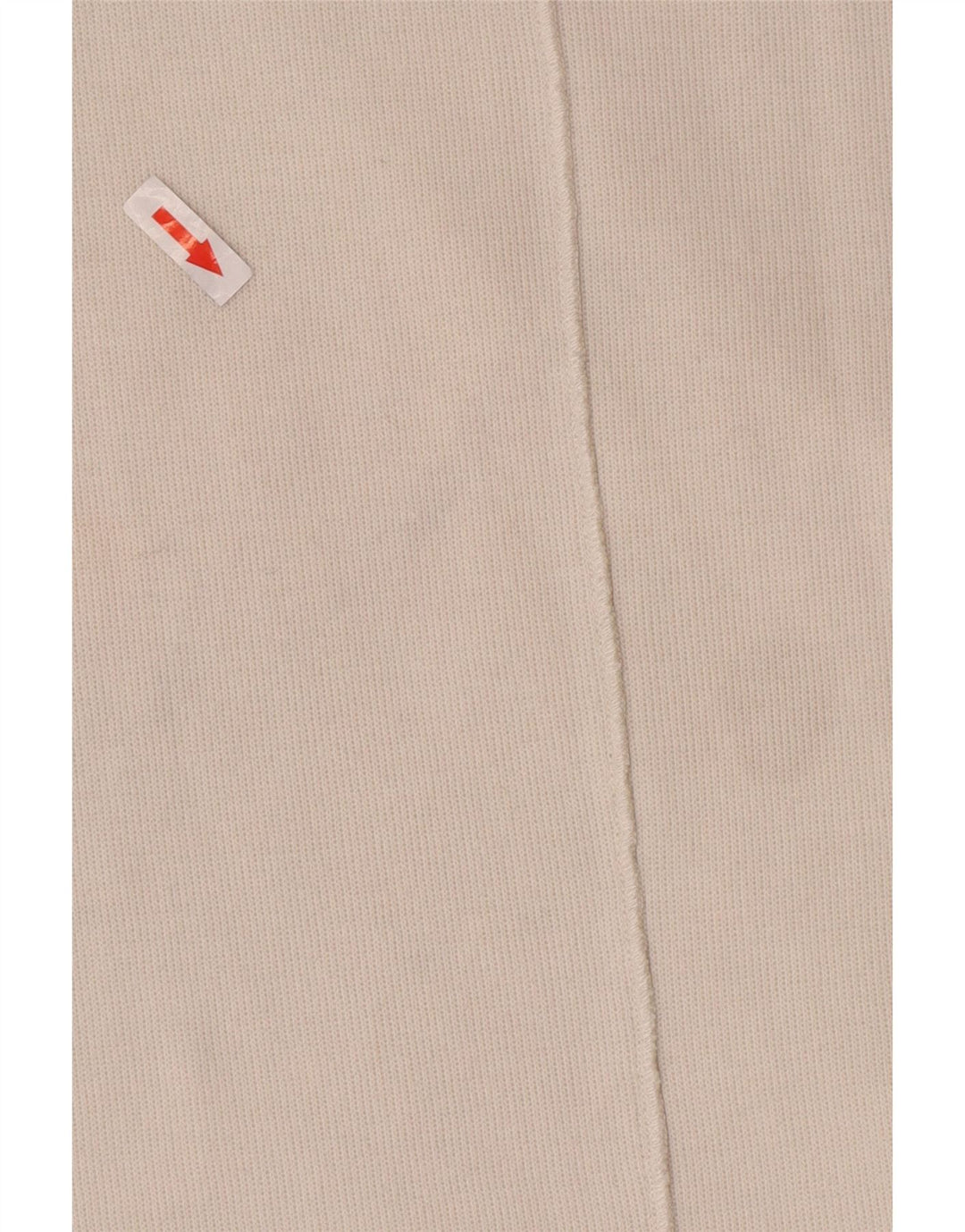 Zara Femme Top Manches Longues UK 14 Moyen Blanc Coton