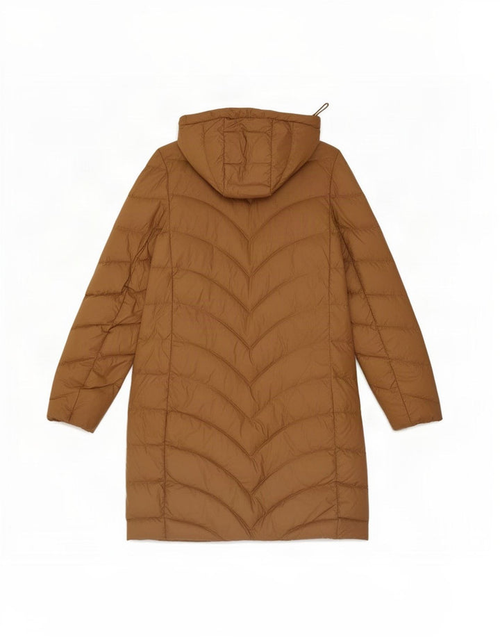 Marks & Spencer Manteau rembourré à capuche pour femme UK 8 Small Marron