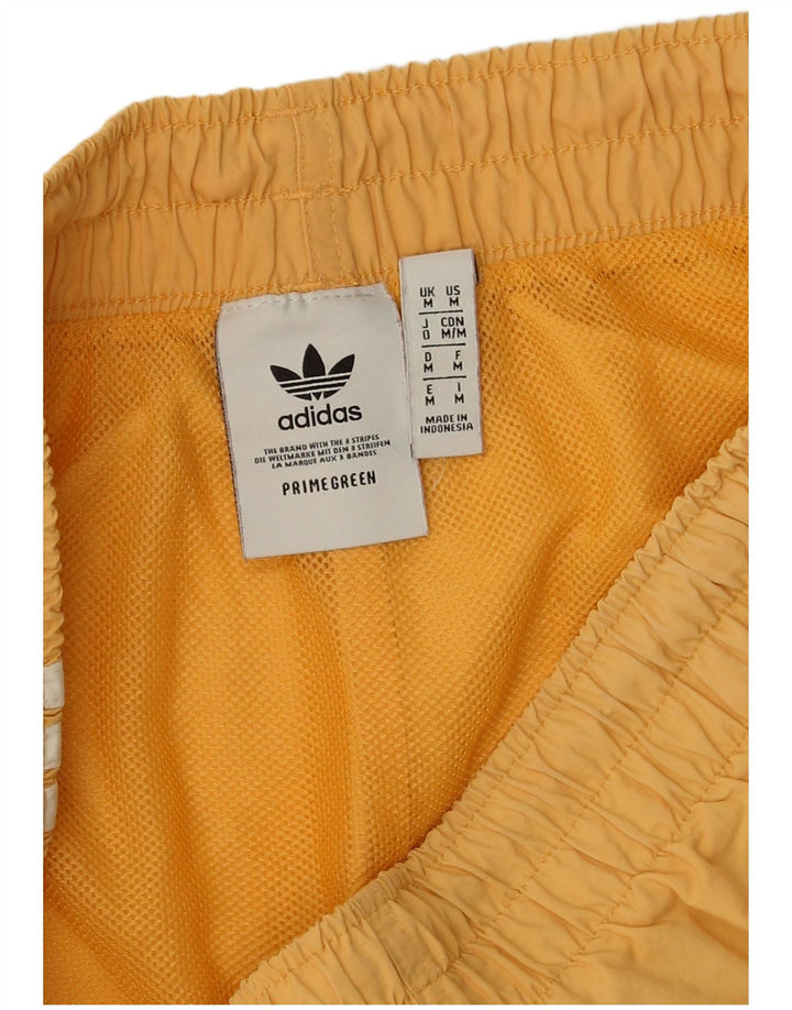 Adidas Short de Sport Homme Orange Moyen Polyamide