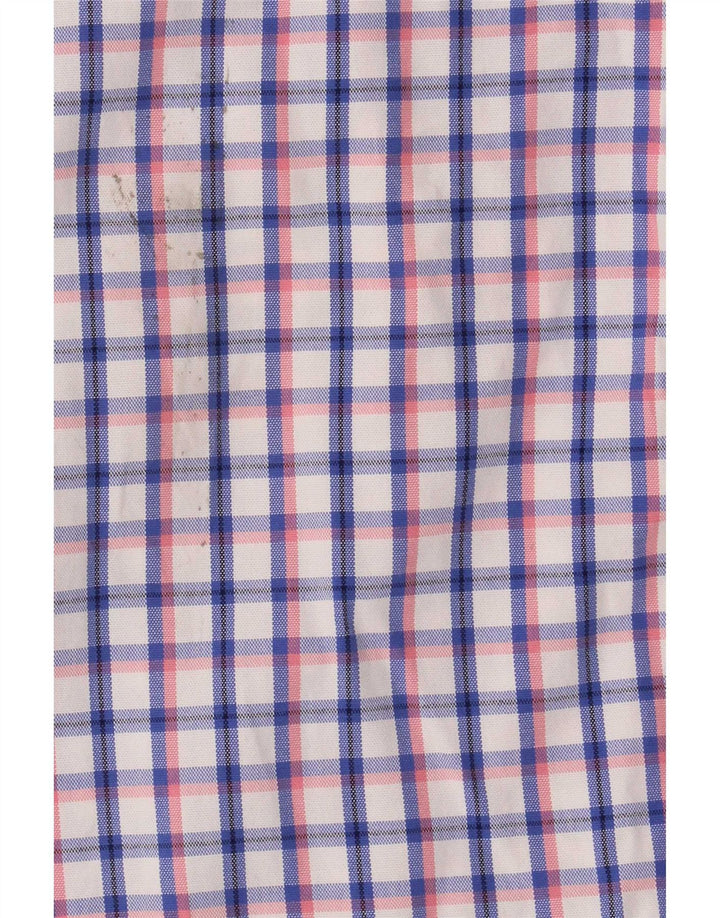 Crew Clothing Chemise coupe classique pour homme, grands carreaux multicolores
