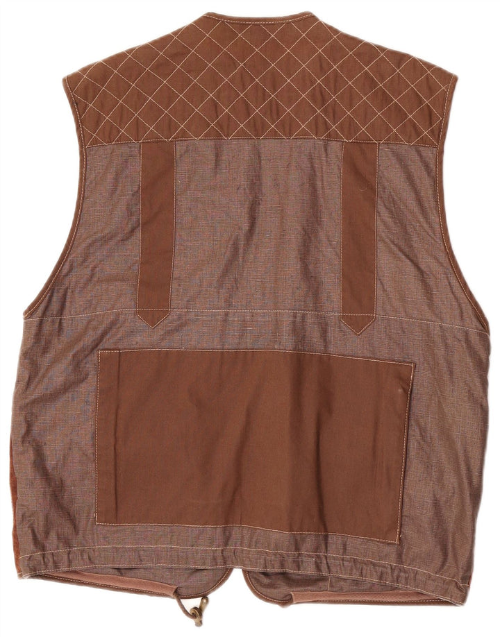Conbipel Veste Utilitaire Natural Wear Homme IT 48 Marron Moyen Colourblock