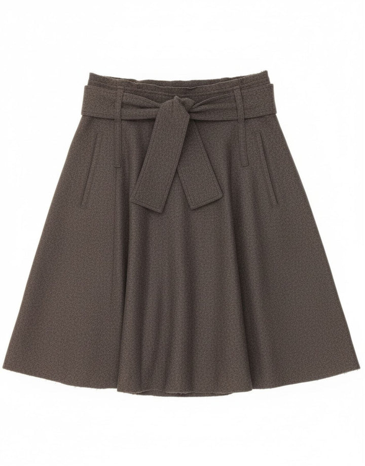 Henry Cottons Jupe trapèze pour femme IT 42 Medium W28 Laine grise