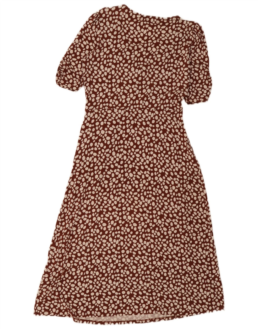 Robe longue Boden pour femme UK 42 Marron moyen à pois