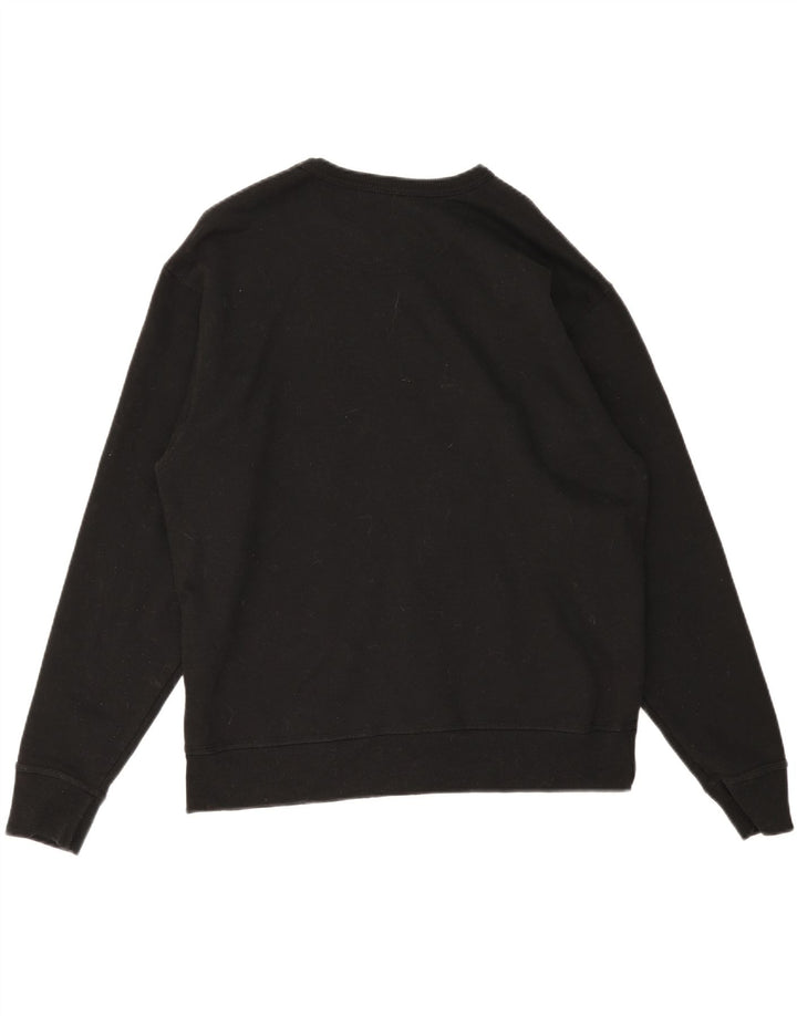 Champion Sweat-shirt graphique pour homme en coton noir Taille L