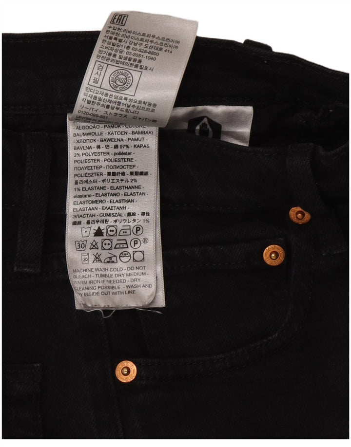 Levi's Jean Droit Ribcage Femme W26 L29 Gris Coton