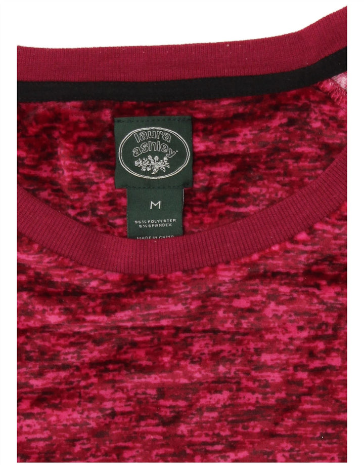 Laura Ashley Haut à manches longues pour femme UK 44 Rose moyen Polyester