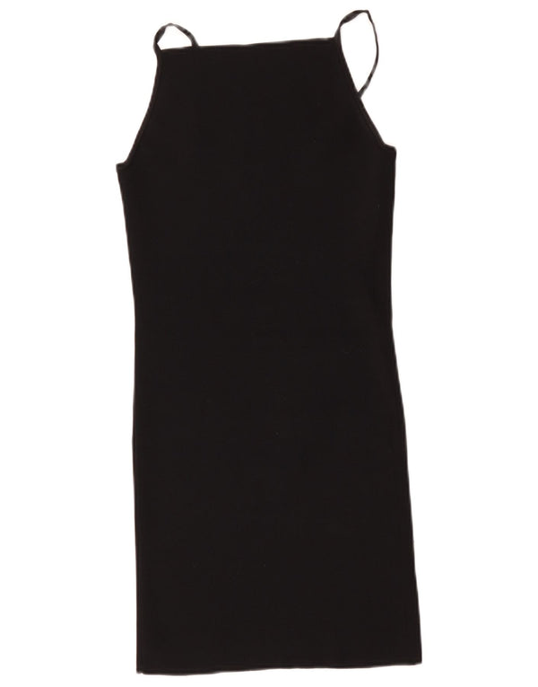 Zara Robe Slip Femme UK 8 Small Noir