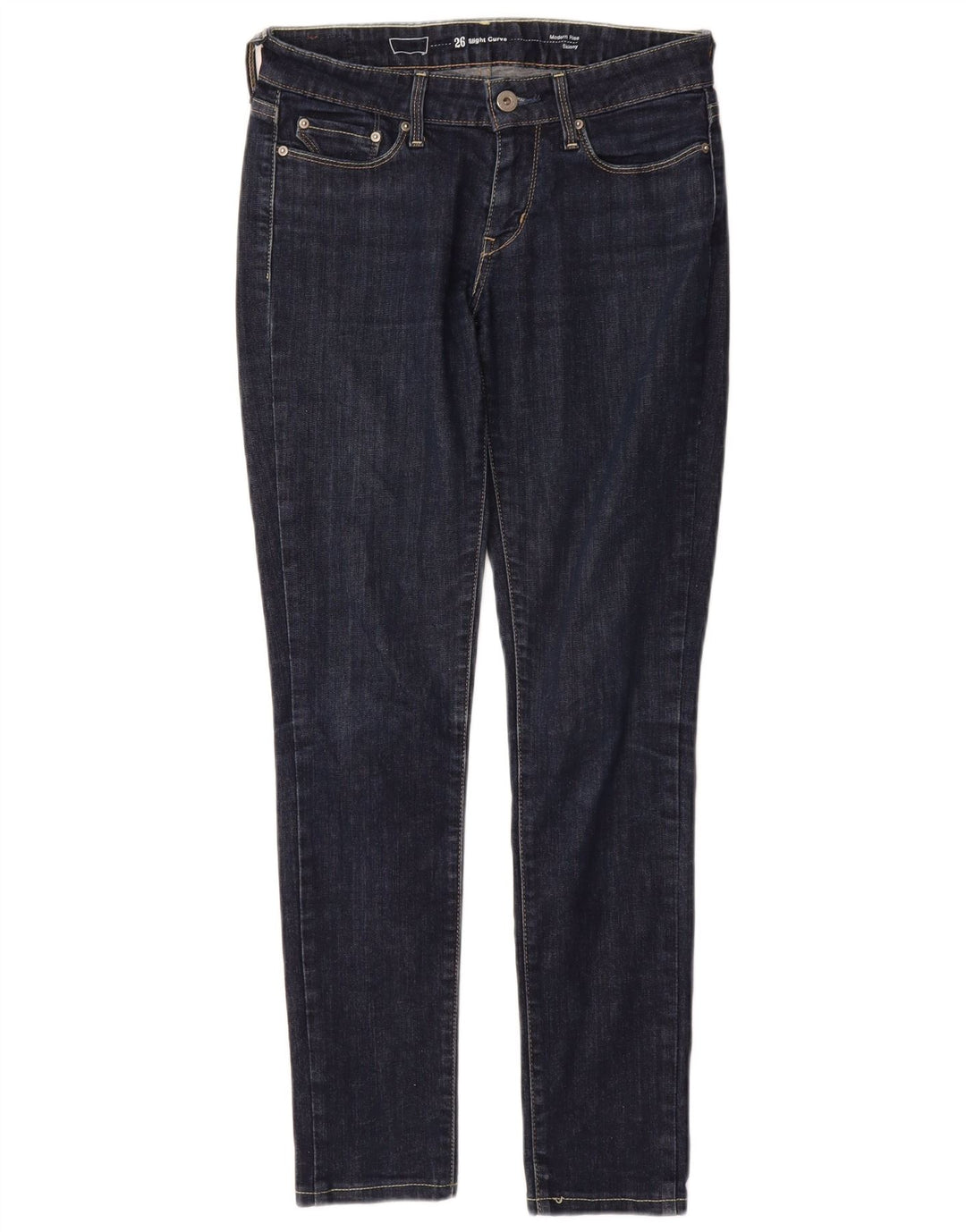 LEVI'S Jean skinny taille moderne Slight Curve femme W26 L29 bleu marine