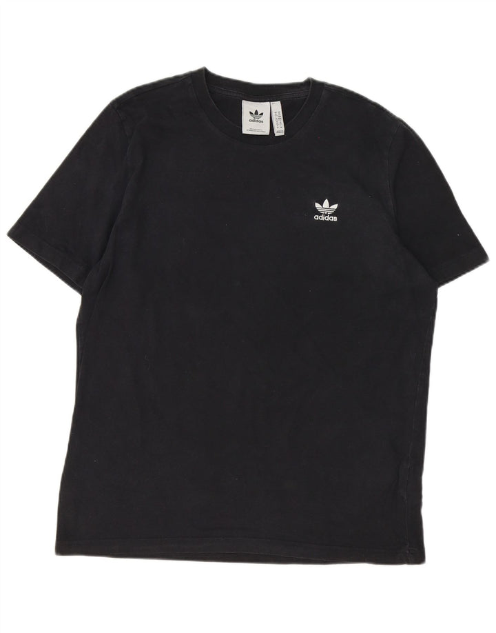 Adidas T-Shirt Homme Haut Noir Moyen Coton