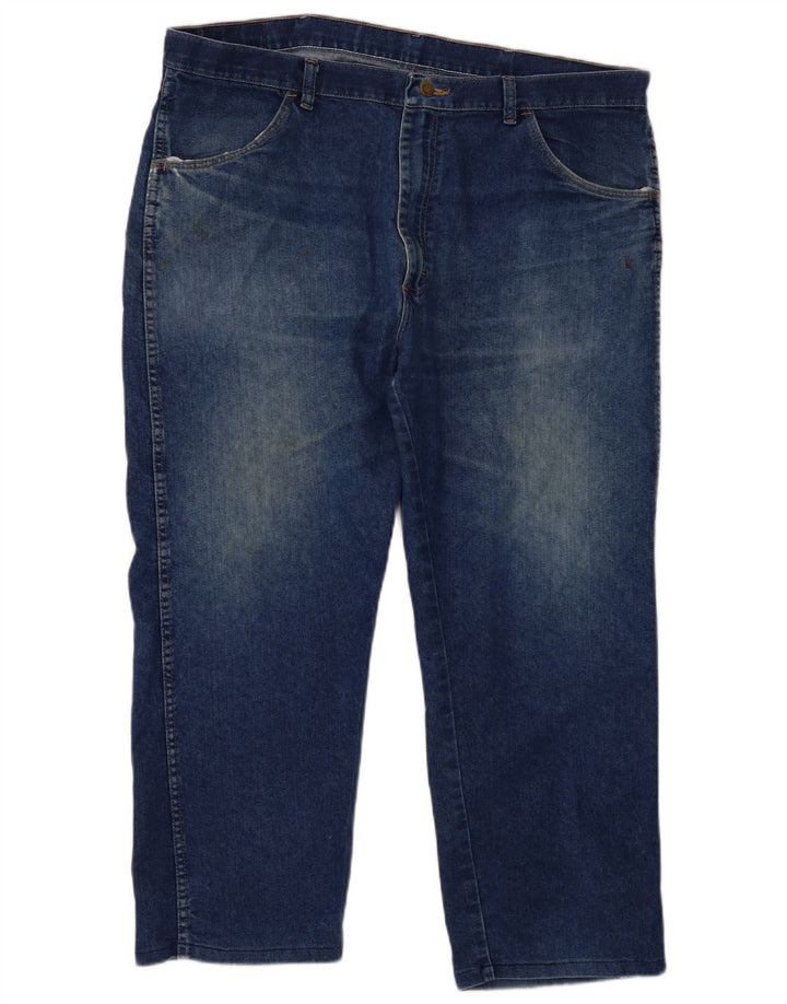Wrangler Jean droit coupe droite W40 L29 en coton bleu pour femme