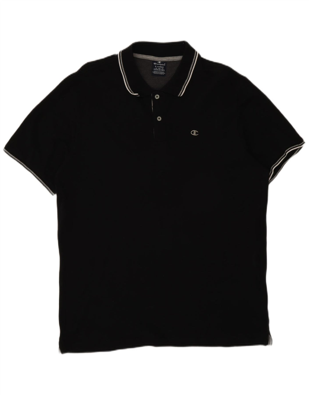 Champion Polo Homme XL Noir Coton