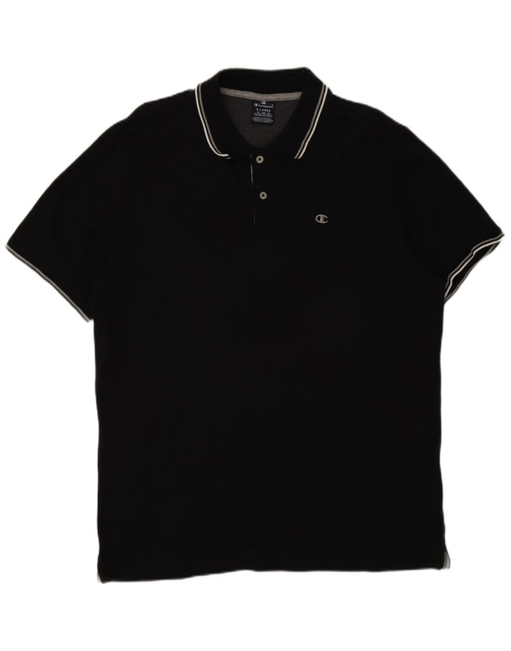Champion Polo Homme XL Noir Coton