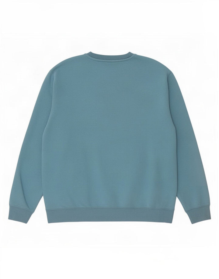 Nike Homme Sweatshirt Jumper XL Bleu Coton
