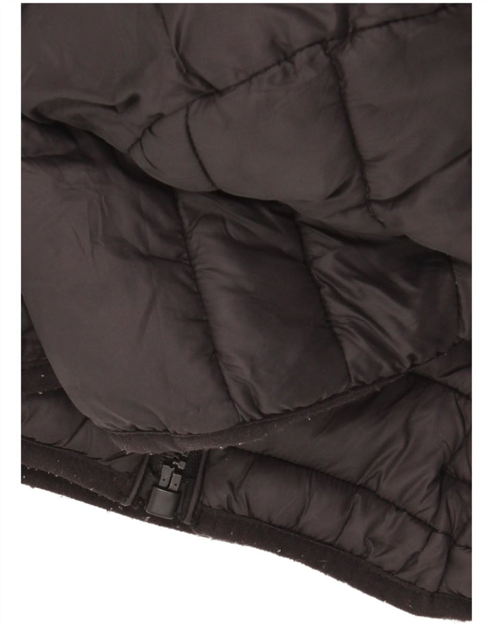Invicta Veste matelassée à capuche garçon 7-8 ans Noir Polyamide