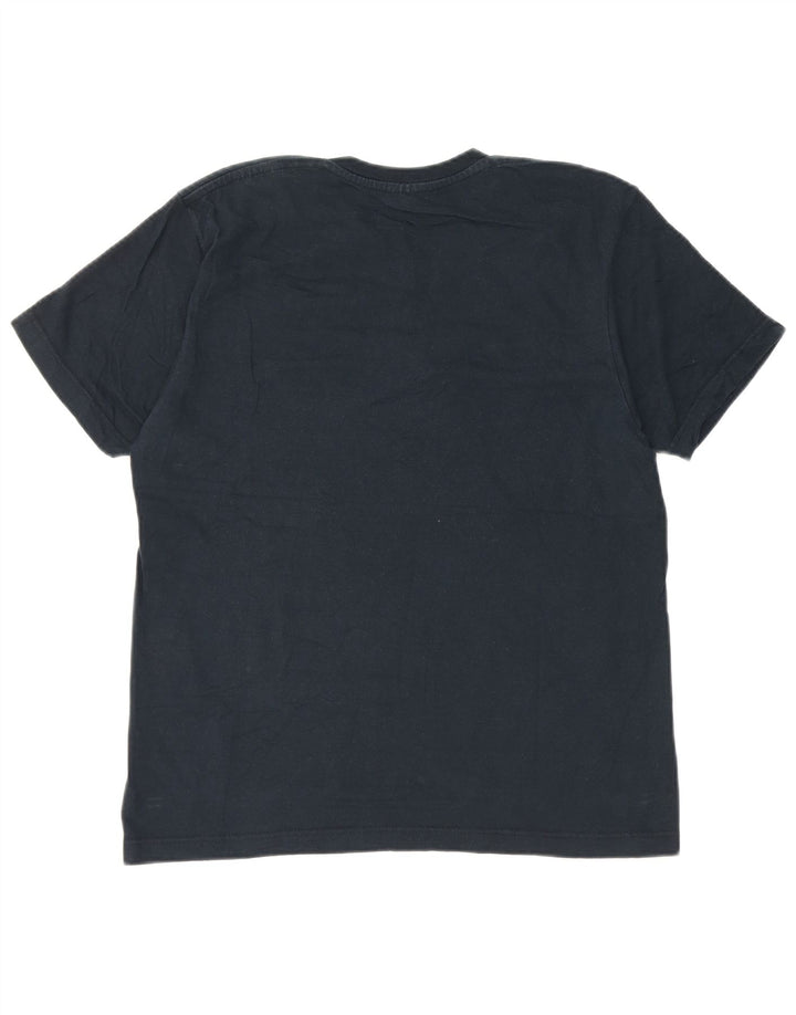 Champion T-Shirt Homme Haut Petit Bleu Marine Coton