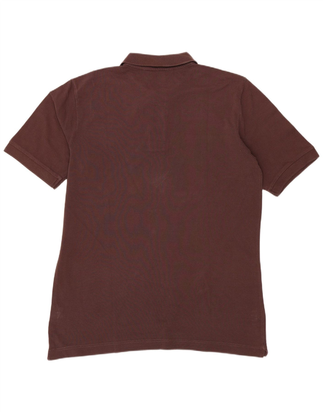 KAPPA Polo Homme Marron Moyen Coton