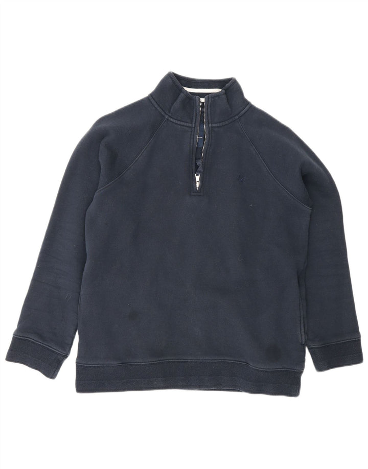 Crew Clothing Sweat-shirt surdimensionné pour femme UK 10 Petit Bleu marine